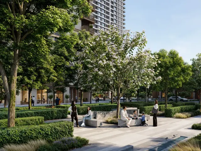 Address Residences Dubai Creek Harbour townhouse exterior