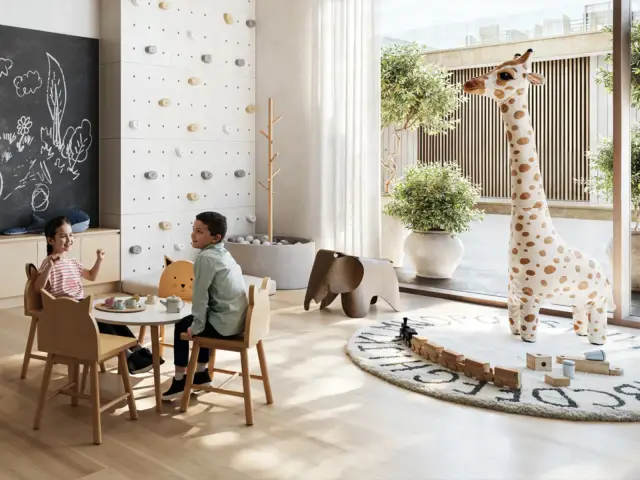 Address Residences Dubai Creek Harbour bathroom interior