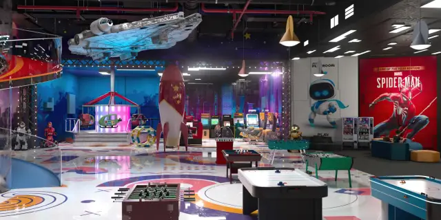 Alliance Centropolis entertainment zone render