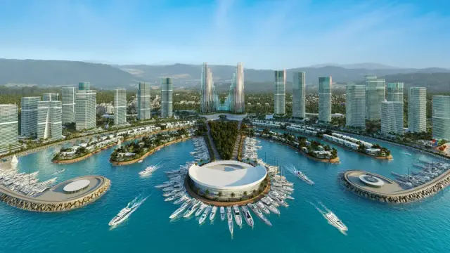 Gallery render, Ambassadori Batumi Island