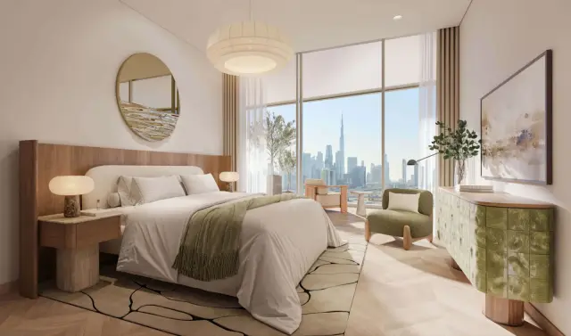 Artistry One Residences two-bedroom apartment bedroom