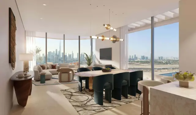 Artistry One Residences one to two bedroom living room