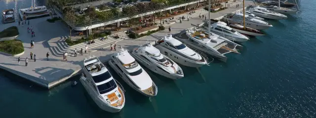 Batumi Yachts & Marina waterfront visualization