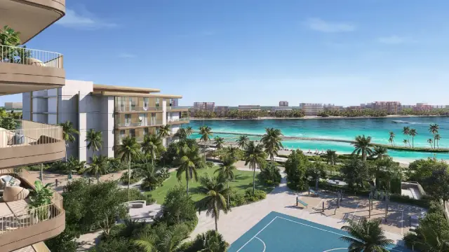 Bay Grove Residences lagoon and outdoor amenities