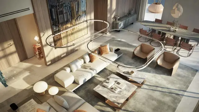 Bay Grove Residences interior living space