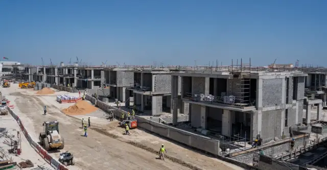 Bay Villas construction progress