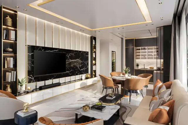 Bayz 102, living room interior