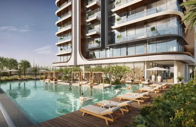 Belmore Residences, lobby interior