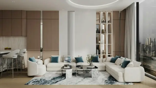 Binghatti Circle living room interior