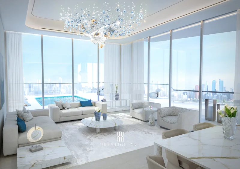 Luxury Canal Residences penthouse, developer visualisation