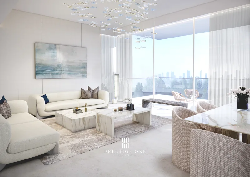 Coastal Haven living space, developer visualisation