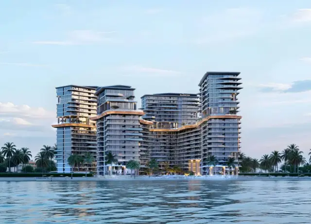 Costa Mare towers exterior on Al Marjan Island