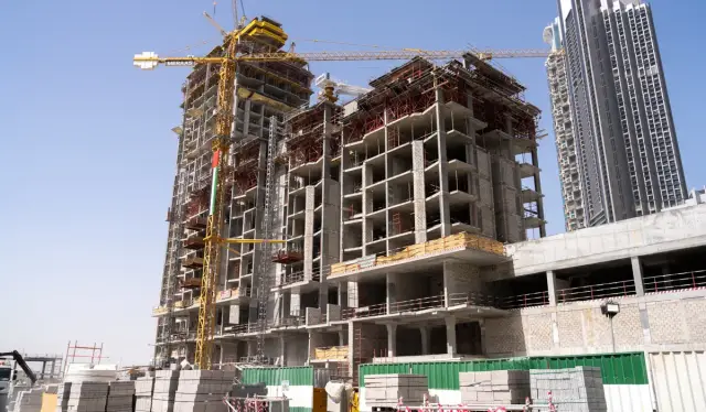 Design Quarter at d3 construction progress
