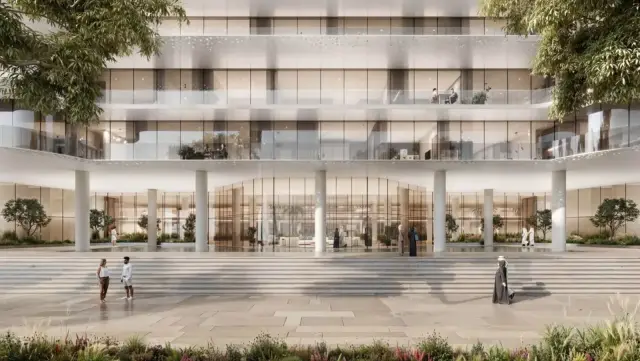 Dubai Harbour Residences exterior gallery view