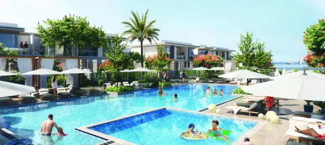 Falcon Island community swimming pool