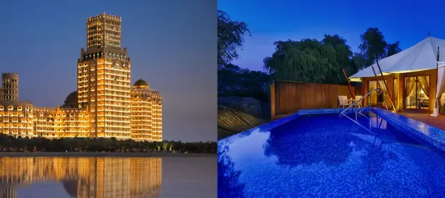 Five-star hotels in close proximity to Falcon Island