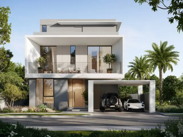Farm Grove, villa facade