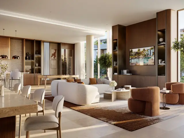 Farm Grove, living room