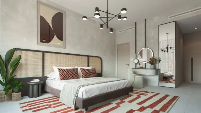 Hadley Heights bedroom interior