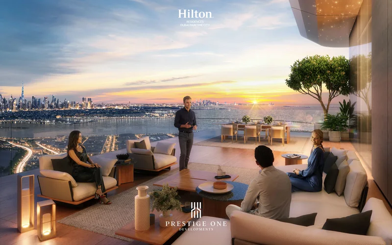 Hilton Residences Dubai Maritime City, developer visualisation