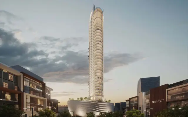 Jumeirah Living Business Bay, architecture render