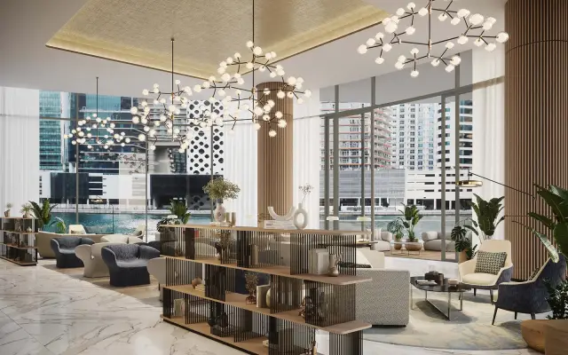 Jumeirah Living Business Bay, residents' lounge