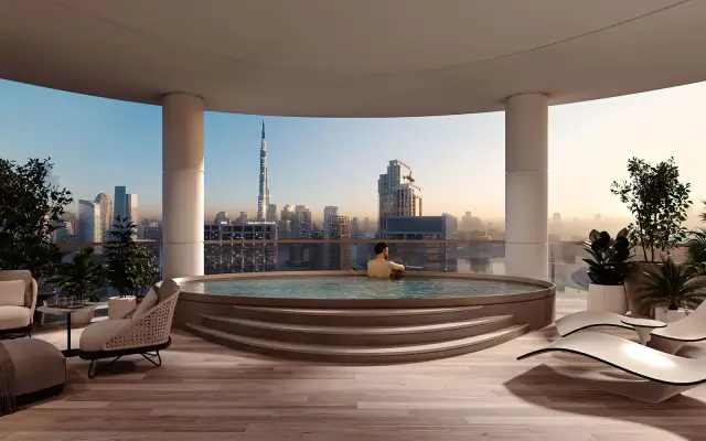 Jumeirah Living Business Bay, jacuzzi amenity