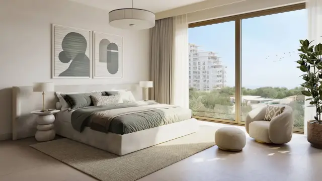 Bedroom interior render