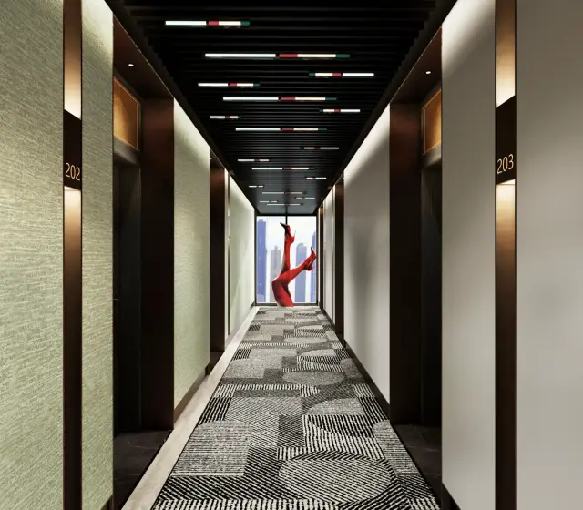 Mallside Residence, interior detail