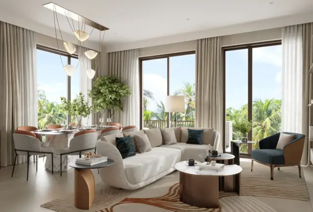 Mangrove living and dining room interior