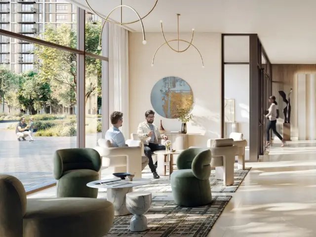 Oria apartment living room interior