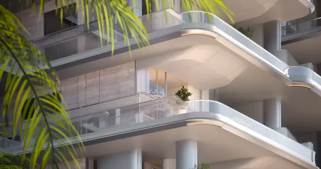 ORLA tower exterior, Palm Jumeirah West Crescent