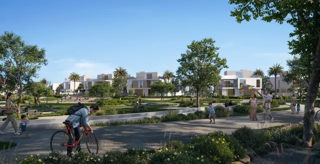 Ovelle hero exterior render at The Valley