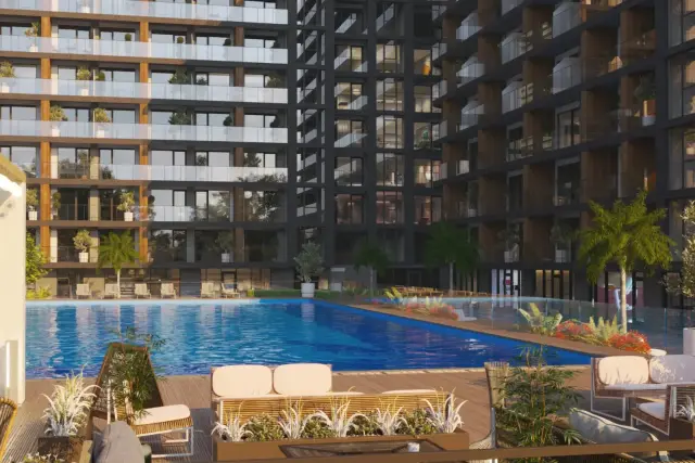 OXY Residence amenity render, alternate view