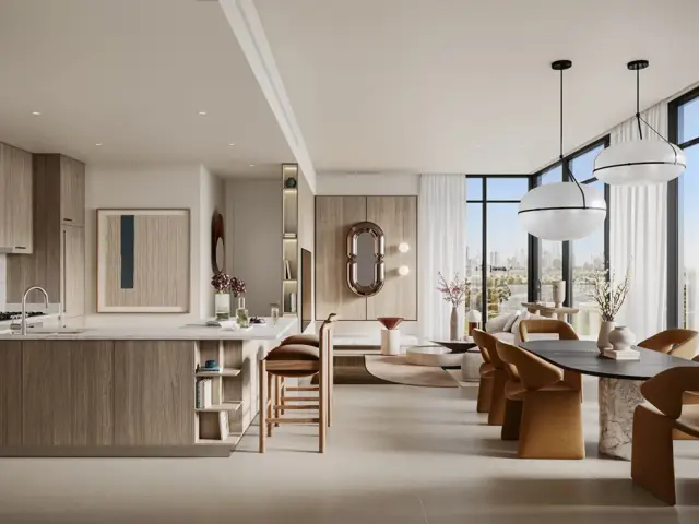 Parkside Hills, living room