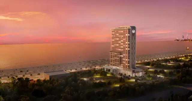 Exterior render of Pontus Rotana Resort & Spa