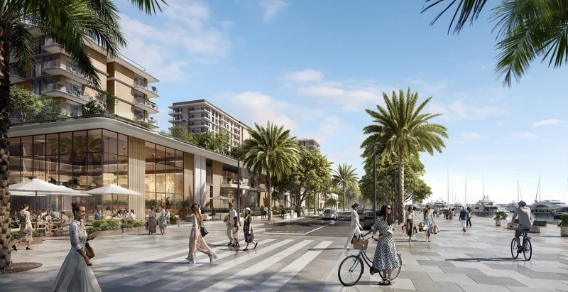 Porto View, Emaar developer visualisation, Rashid Yachts & Marina