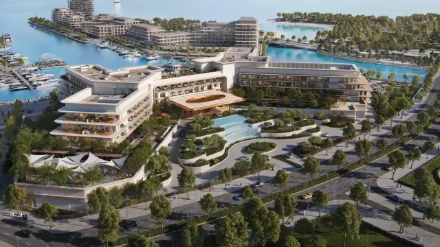 The Bristol Hotel and Residences waterfront building