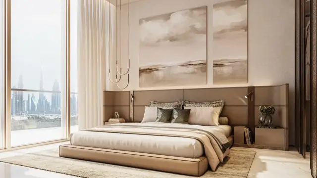 Sea Cliff bedroom interior