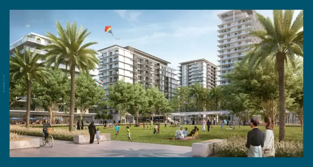 Seagate community park and residential towers