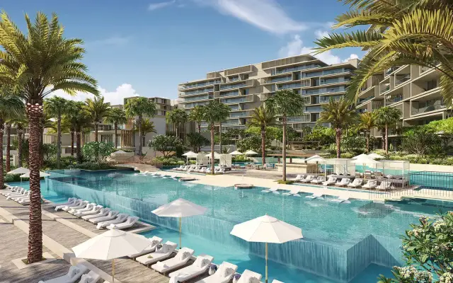 Six Senses Residences The Palm, residential block render