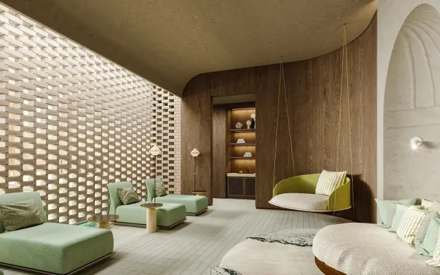 Six Senses Residences The Palm, wellness relaxation lounge