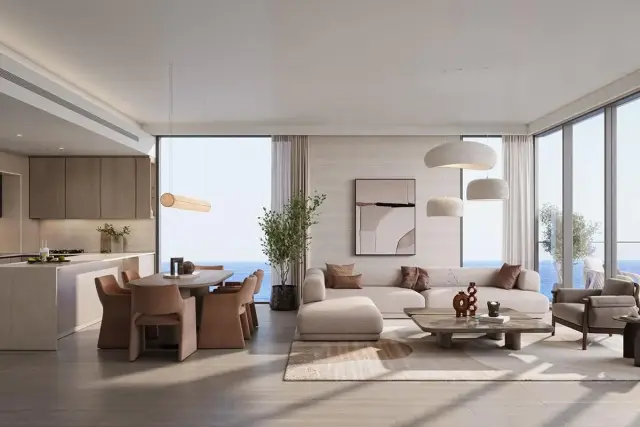 Skai apartment living area