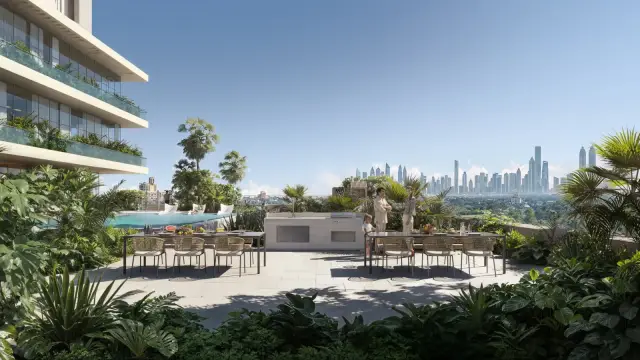 Sky Level 1 outdoor BBQ terrace