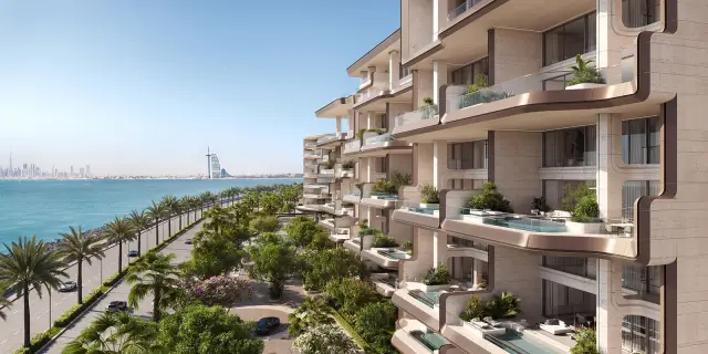 The Alba Residences, private terrace pool