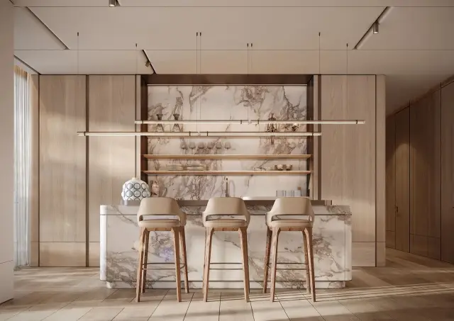 The Alba Resort Residences, living area