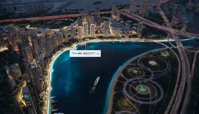 The Edit at d3 towers along the Dubai Canal