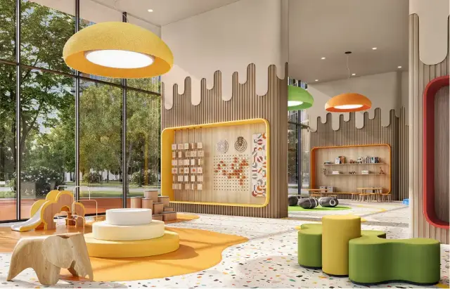 The Edit at d3 kids club amenity