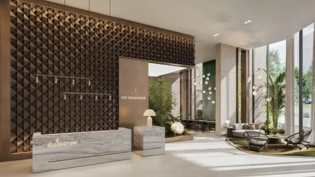 The Highgrove, lobby interior