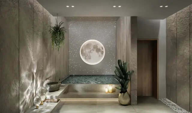 The Highgrove, spa interior